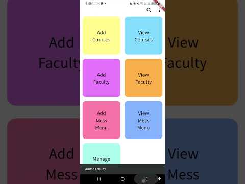 Smart Insti App Demo Video